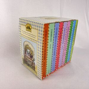 Vintage THE LITTLE HOUSE BOOKS Laura Ingalls Wilder 1994 Boxed Book Set